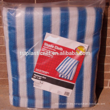 hdpe de material virgen BLUE &amp; WHITE STRIPED PRIVACY SCREEN NET